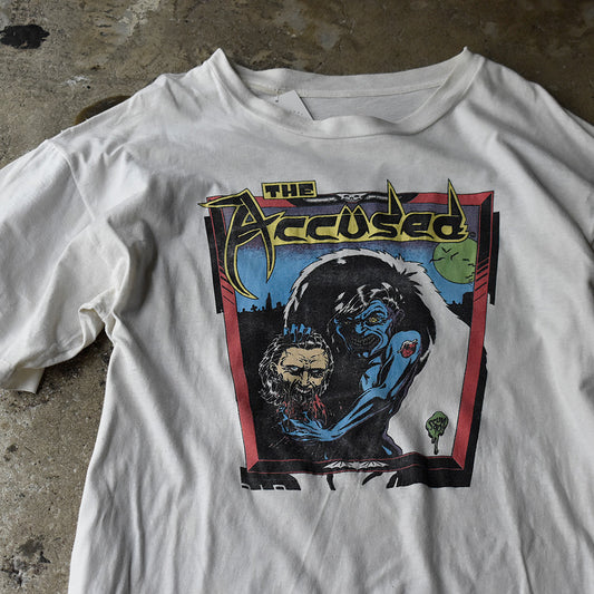 90's The Accüsed “Grinning Like An Undertaker” ロック Tシャツ 250708H