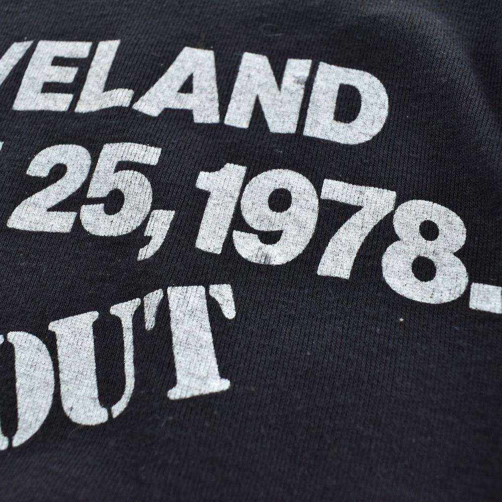 70's BLUE ÖYSTER CULT "CLEVELAND SOLD OUT" ハードロック Tシャツ 260904H