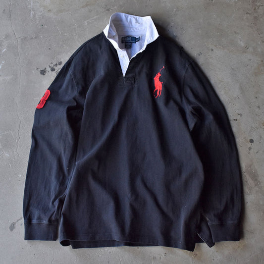 90's Polo Ralph Lauren/ポロ ラルフ ローレン スウェット ラグビージャージ 230902H
