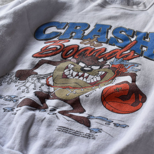 90's Looney Tunes/ルーニー・テューンズ "タズマニアンデビル" スウェット USA製 230426