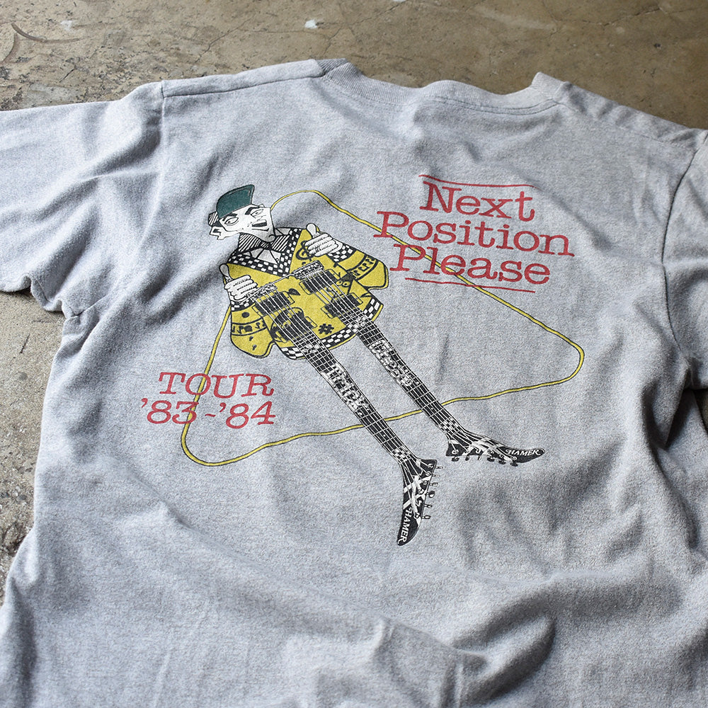 80's Cheap Trick “Next Position Please” Tour Tシャツ 240525H