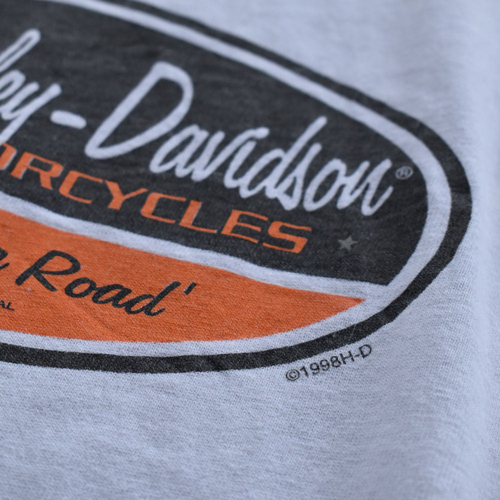 90's　Harley-Davidson/ハーレー・ダビッドソン サークルロゴ Tシャツ　230910