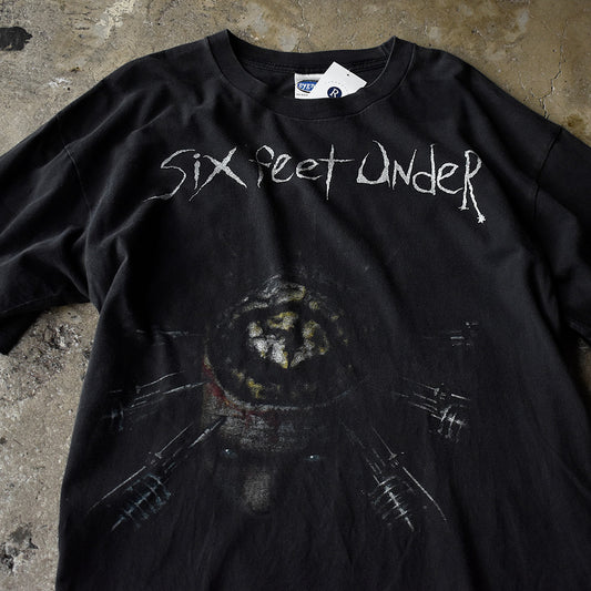 90's Six Feet Under “Maximum Violence“ Chris Barnes ロック Tシャツ 250724H