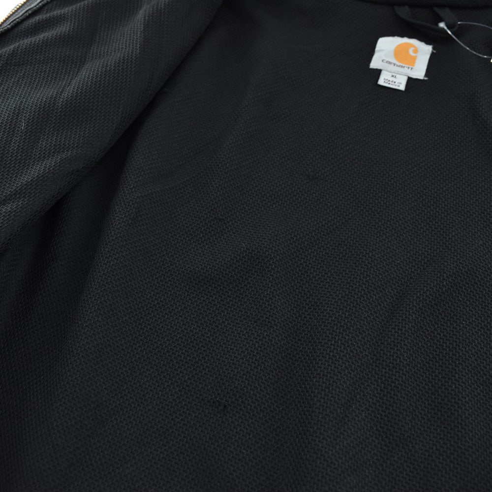 90’s Carhartt "365 DAYS ACCIDENT FREE" メッシュライナー ジップフーディー 260224H