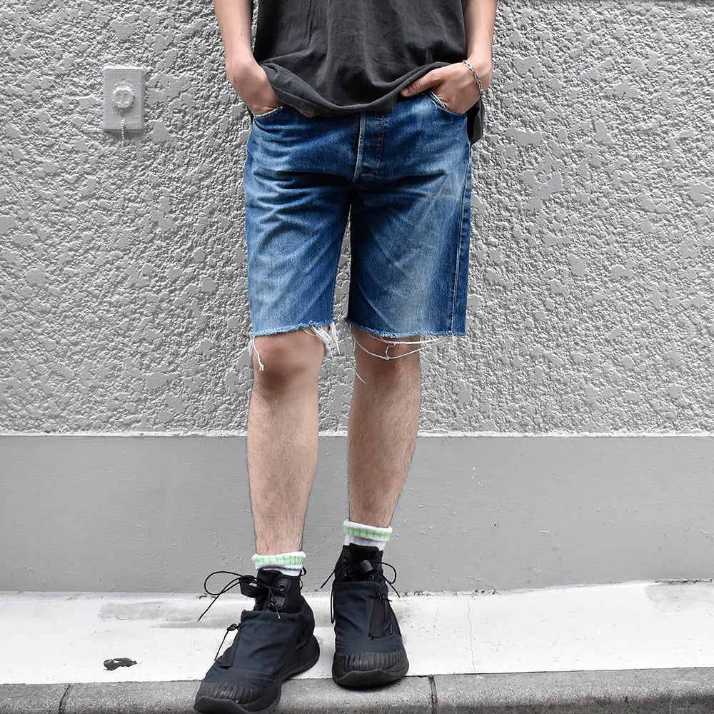 Y2K Hige！ Levi's 501 カットオフ デニムショーツ 250712H