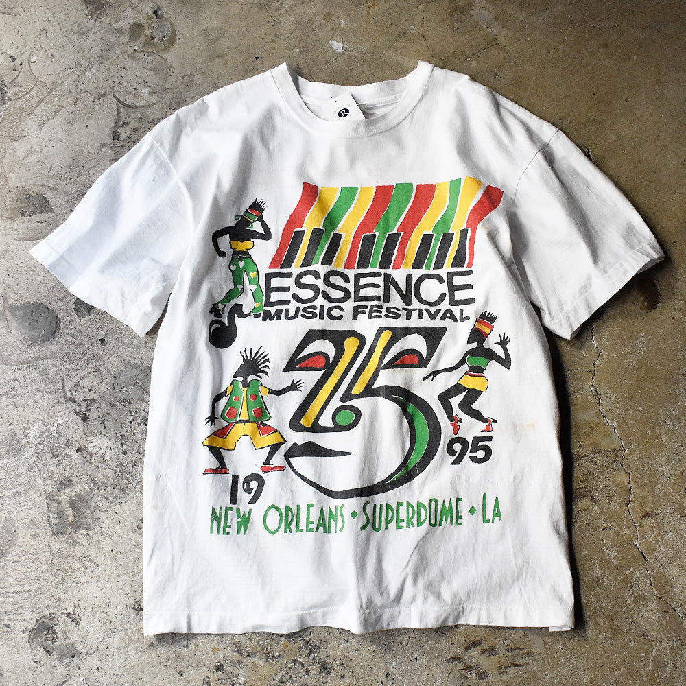 90's Essence Music Festival 1995 Tシャツ 240109H