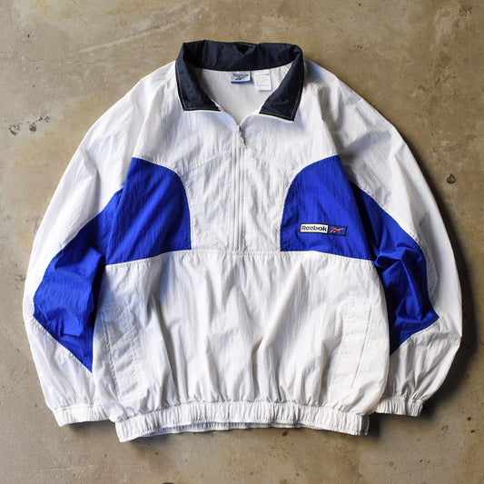90’s Reebok 裏地付き ナイロン トラックジャケット 250223