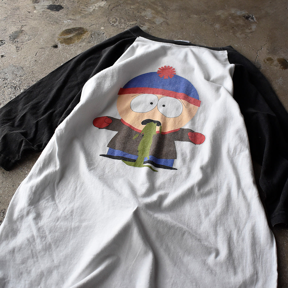 90's STANLEY DESANTIS “South Park” ラグランスリーブTシャツ USA製 240501H