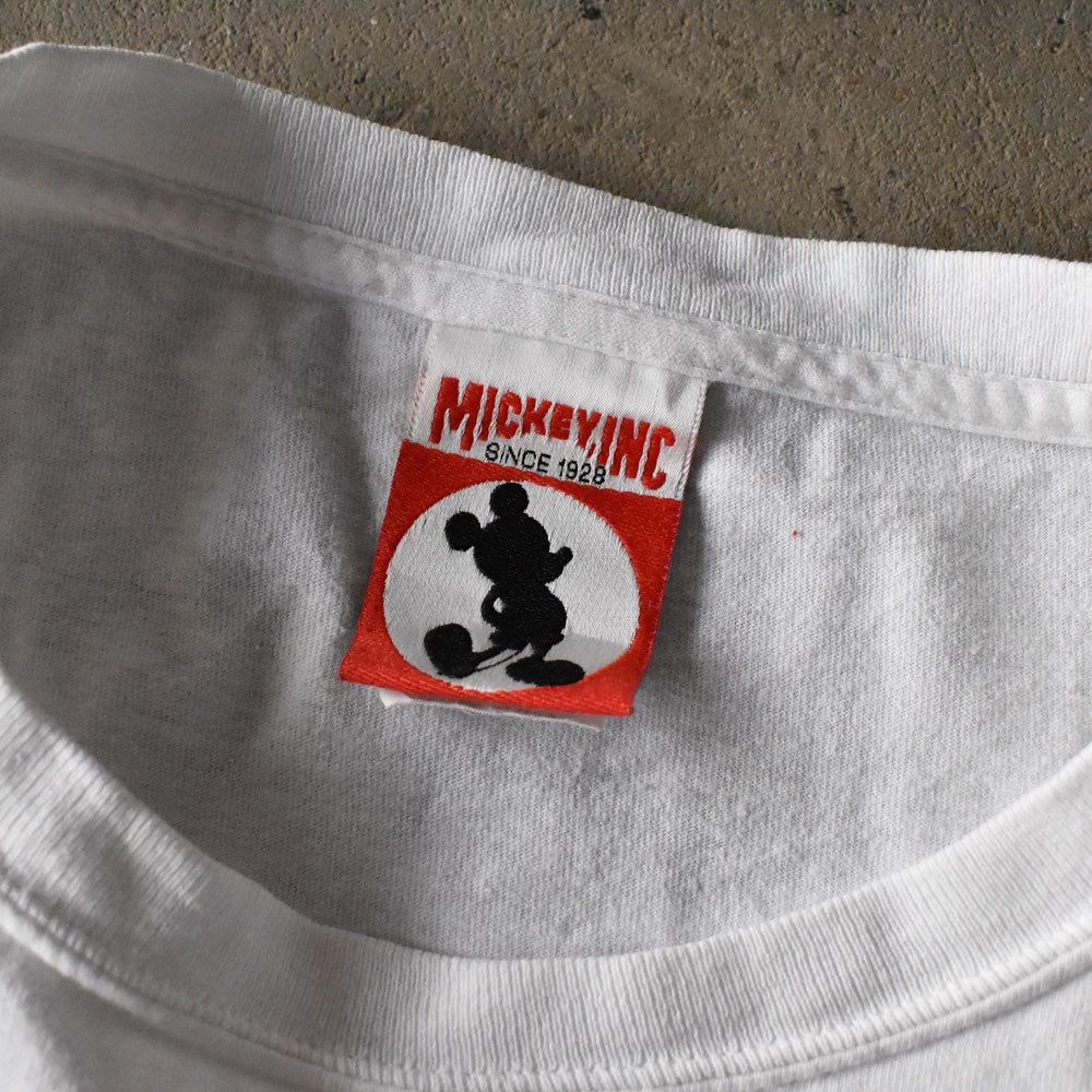 90’s Disney ”PEACE, LOVE & MICKEY MOUSE” Tシャツ USA製 240517