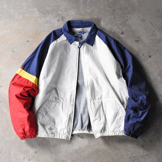 90's Polo Ralph Lauren “POLO SPORT” フリースライナー スウィングトップ ジャケット 250205