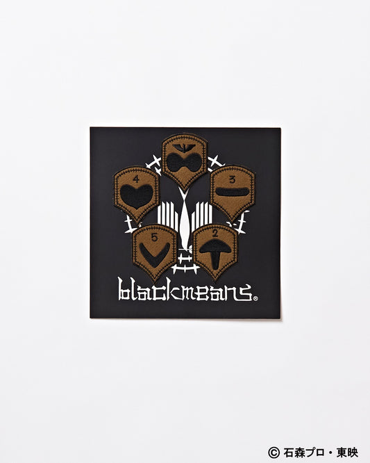 blackmeans×秘密戦隊ゴレンジャー ワッペンセット 945-80GAC316-1② 250826H