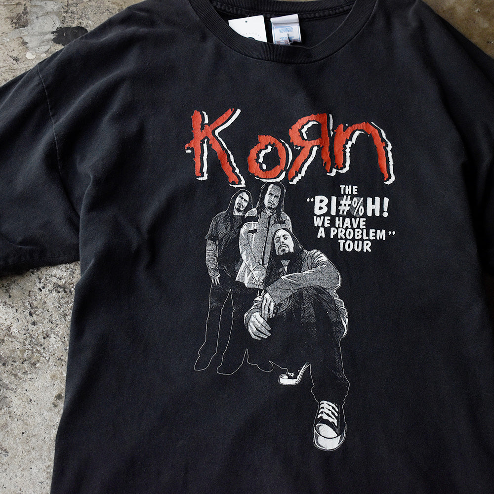 Y2K Korn “Bitch We Have a Problem Tour” ロック Tシャツ 250815H