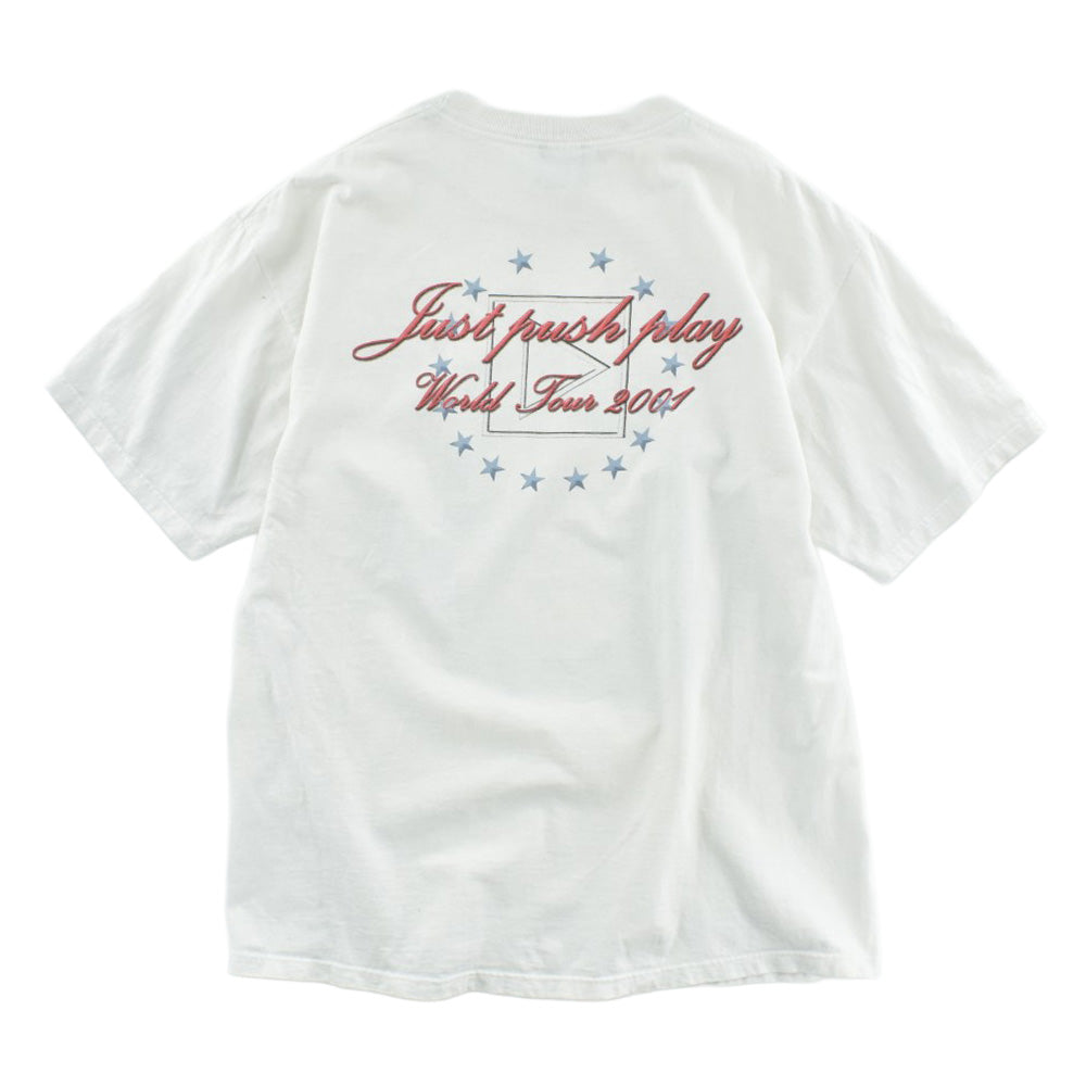 Y2K Aerosmith "Just Push Play" World Tour ロックT 260403H