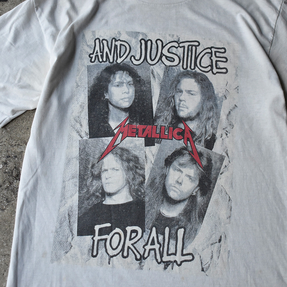 80's Metallica “AND JUSTICE FOR ALL“ Tシャツ 250623H