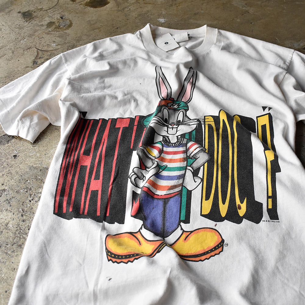 90's Looney Tunes “WHAT'S UP DOC？” バッグス・バニーTシャツ USA製 240808H