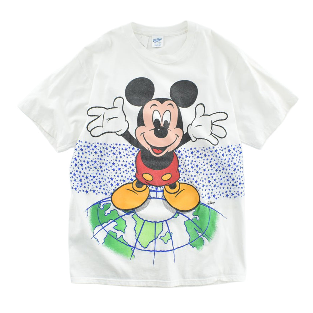90’s Disney Mickey Mouse “World Tour ’92” ミッキーTシャツ 260428H