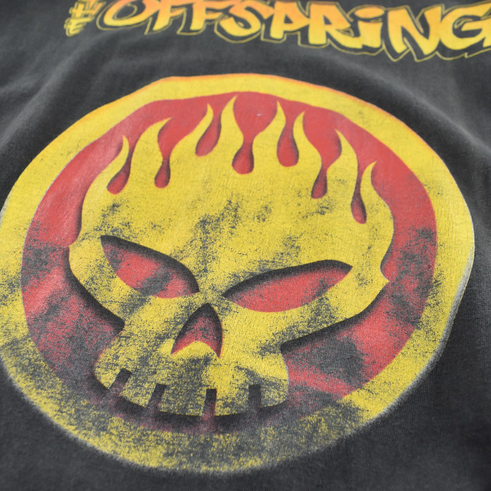 90's THE OFFSPRING “Flaming Skull” ロックTシャツ 260526HFK2