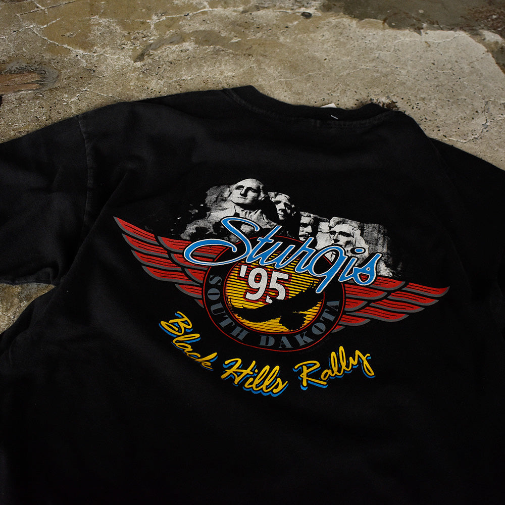 90's Harley-Davidson “Black Hills Rally” イーグル Tシャツ 230915H