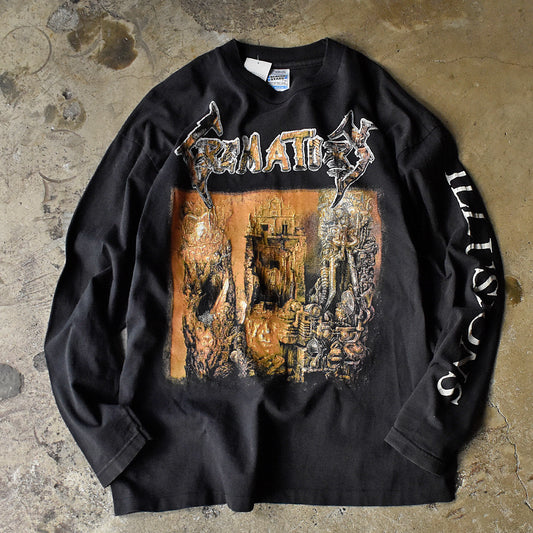 90's Crematory “Illusions” ロングスリーブ Tシャツ 231121H