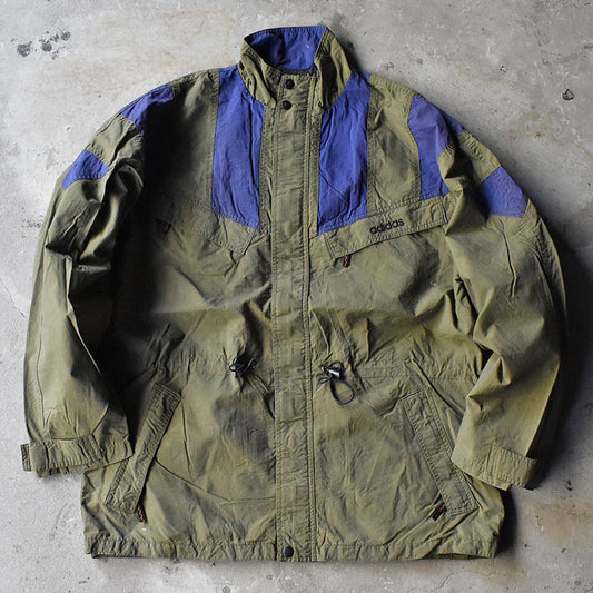 90’s adidas ハイキング ウインドブレーカー ナイロンジャケット 231119H
