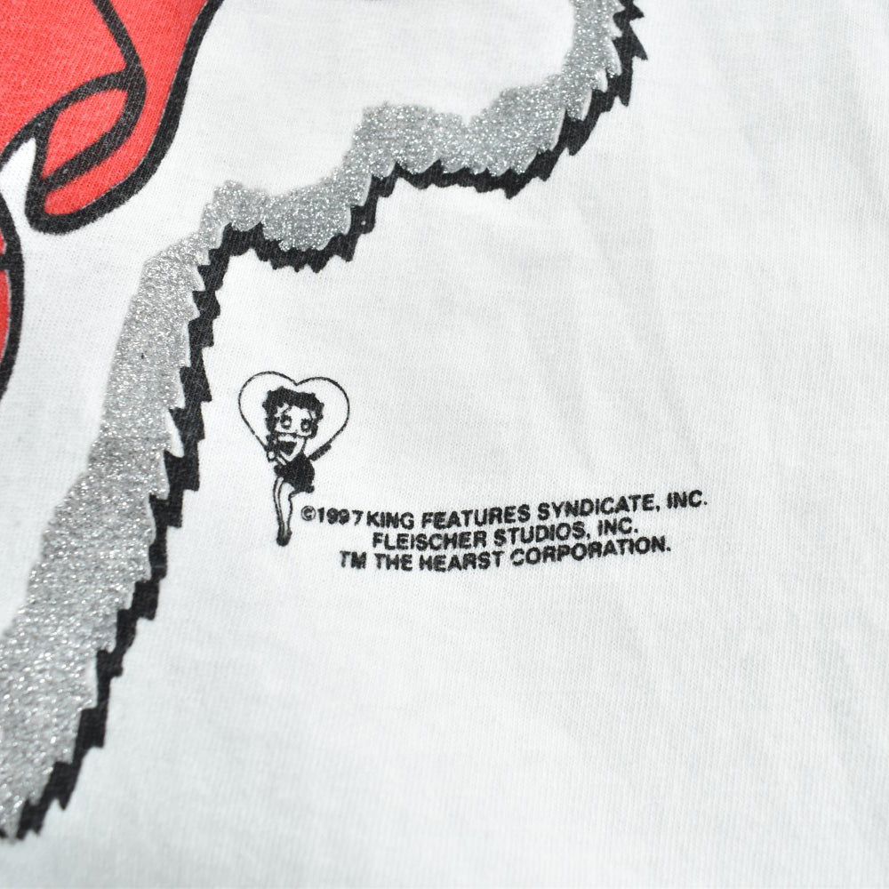 90's FREEZE Betty Boop 大判プリントTシャツ 260407H