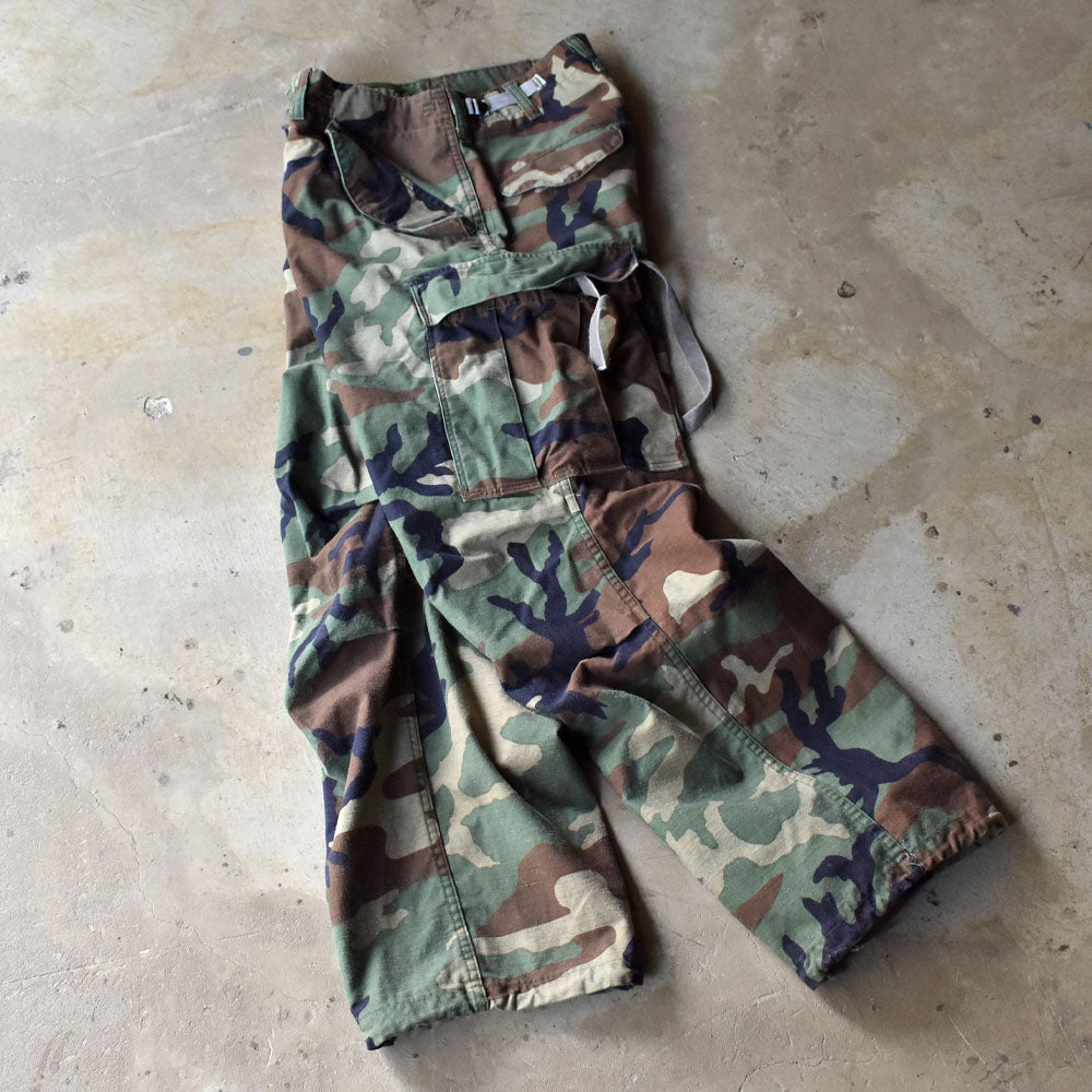米軍 M-65 ウッドランドカモ フィールドパンツ 2001年 古着