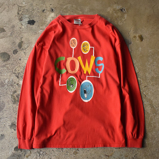 90's Cows “AMPHETAMINE REPTILE RECORDS” ロングスリーブTシャツ 250327HSGI