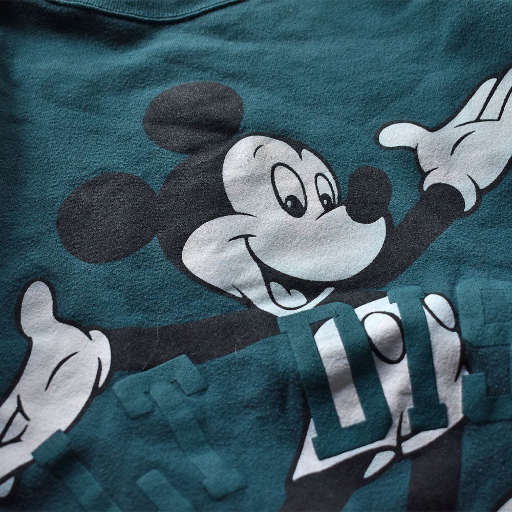 90’s Disney ”Mickey Mouse” スウェット USA製 231222