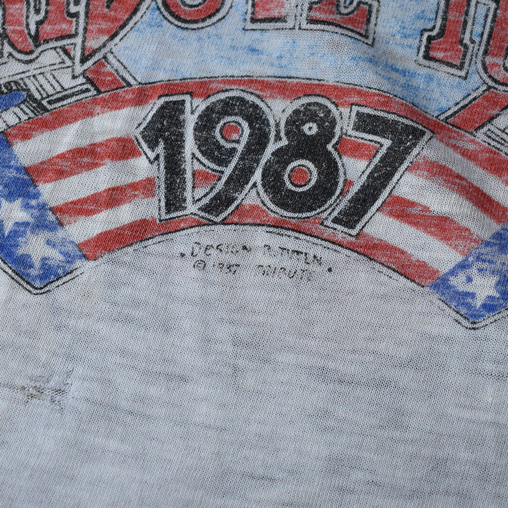 80's Lynyrd Skynyrd “Tribute” Tour ロック Tシャツ 250901H
