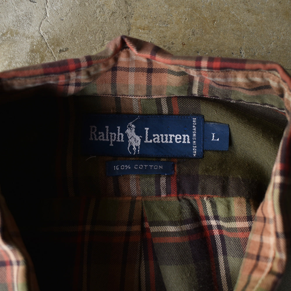 Ralph Lauren/ラルフ ローレン チェック ボタンダウンシャツ　230831