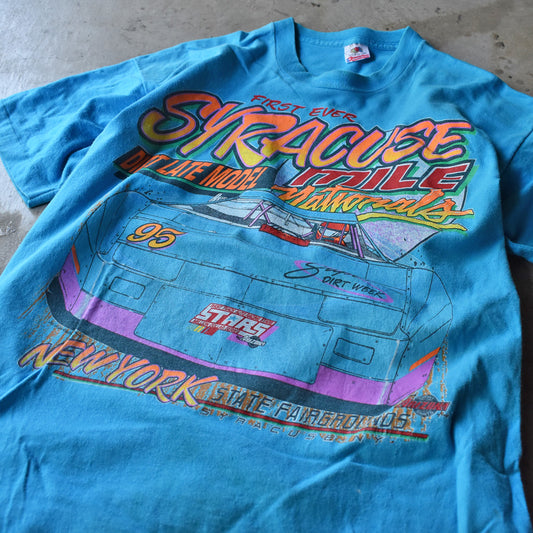 90's　ARIZONA “Syracuse Mile” レーシング Tシャツ　USA製　230712