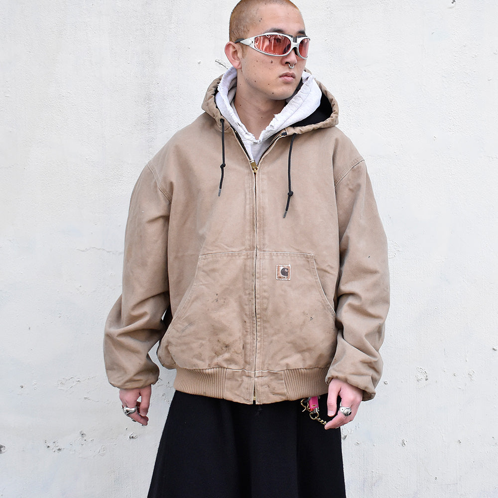 Y2K Carhartt アクティブパーカー キルティングライナー 241223H
