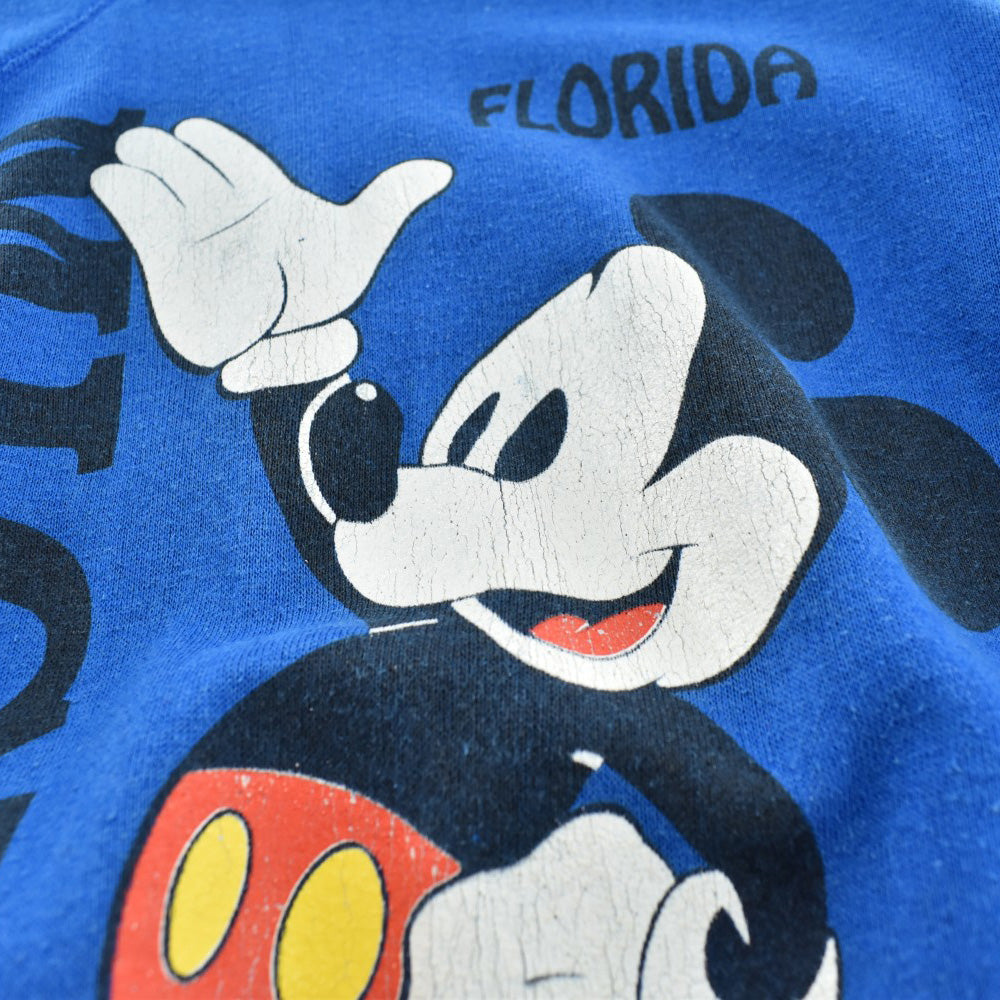 80's Velva Sheen MICKEY "FLORIDA" ミッキースウェット 260508H