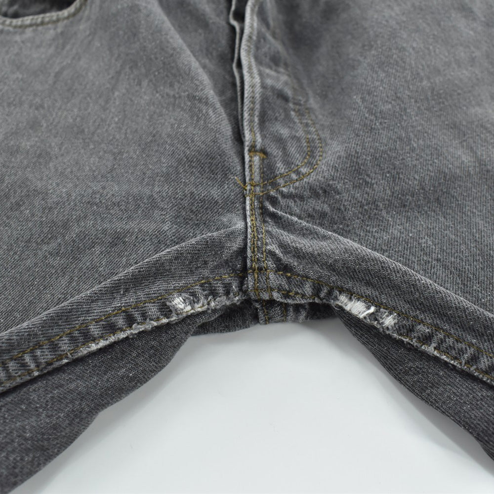 90's Levi's 501 先染めブラックデニム USA製 260904H