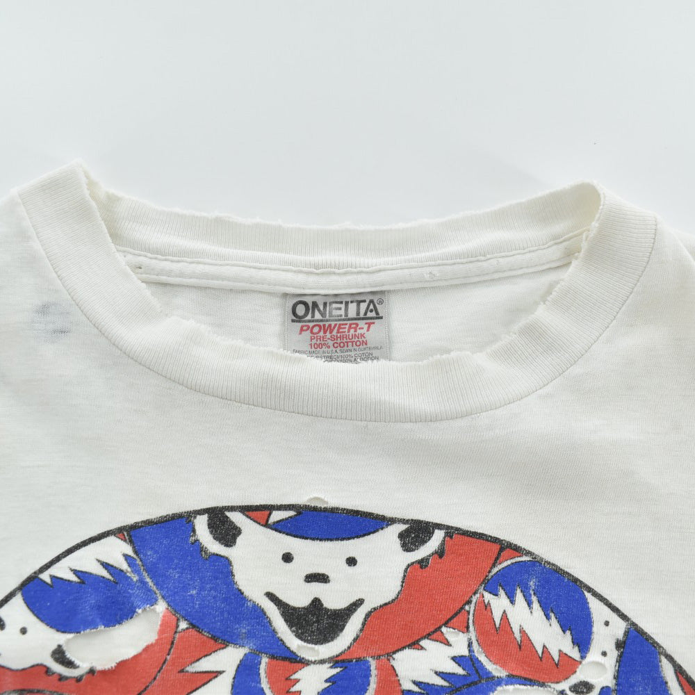 90's Grateful Dead "Steal Your Face" デッドベア ロックT 260922H
