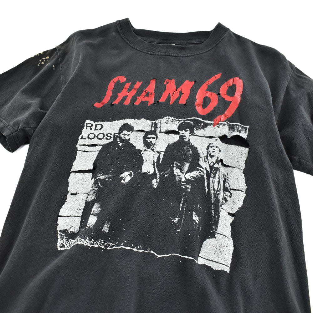 Y2K SHAM 69 "LIVE AND LOUD!!" パンク ロックTシャツ 260623H