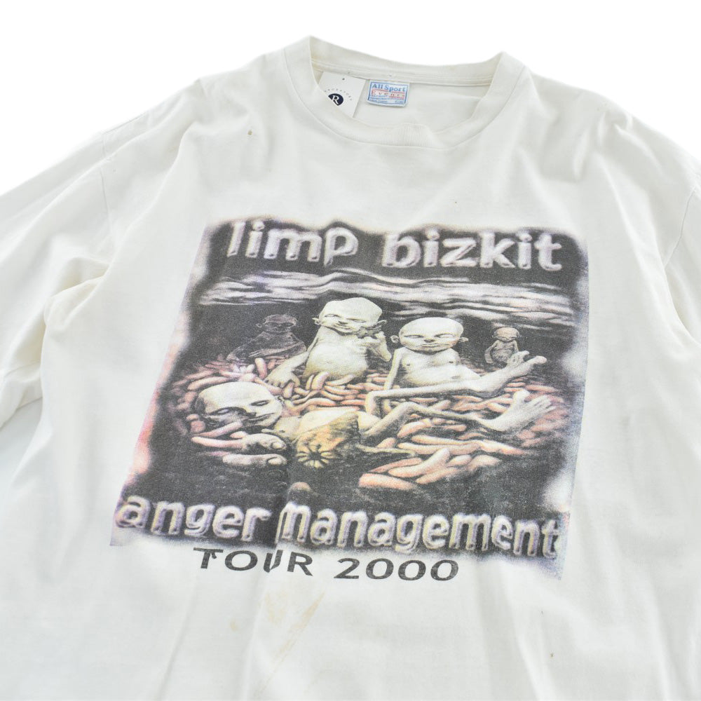 Y2K Limp Bizkit "Anger Management Tour 2000" DMX ロックTシャツ 260828H