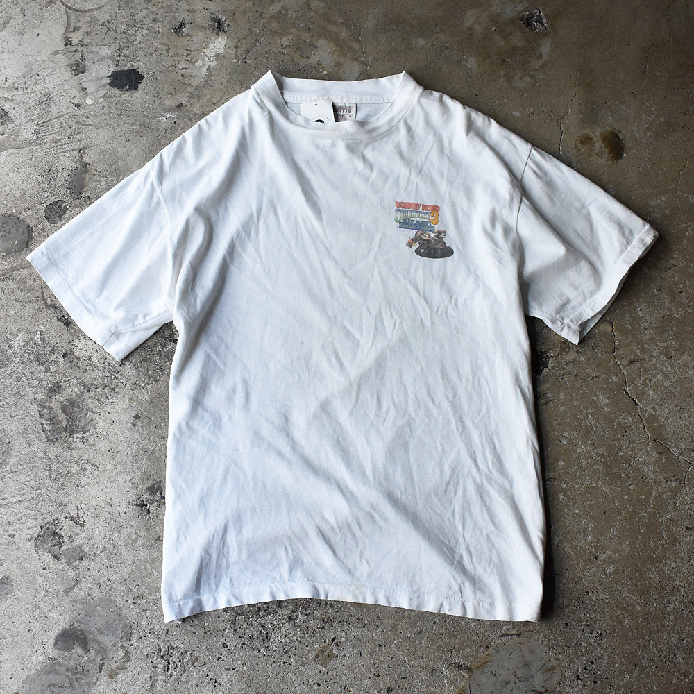 90's Nintendo “Donkey Kong Country3” ゲームTシャツ 250709H
