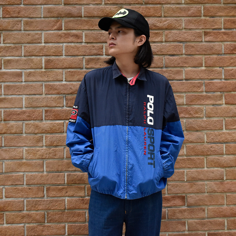 90's POLO SPORT コットン スウィングトップジャケット 240718H