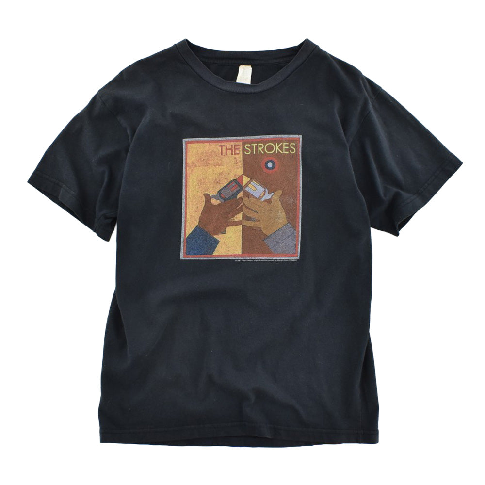Y2K The Strokes "Room on Fire" ロックTシャツ 260814H