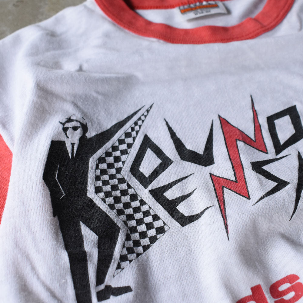 80’s "Sound Sensations" レコードショップ リンガーTシャツ 250905H