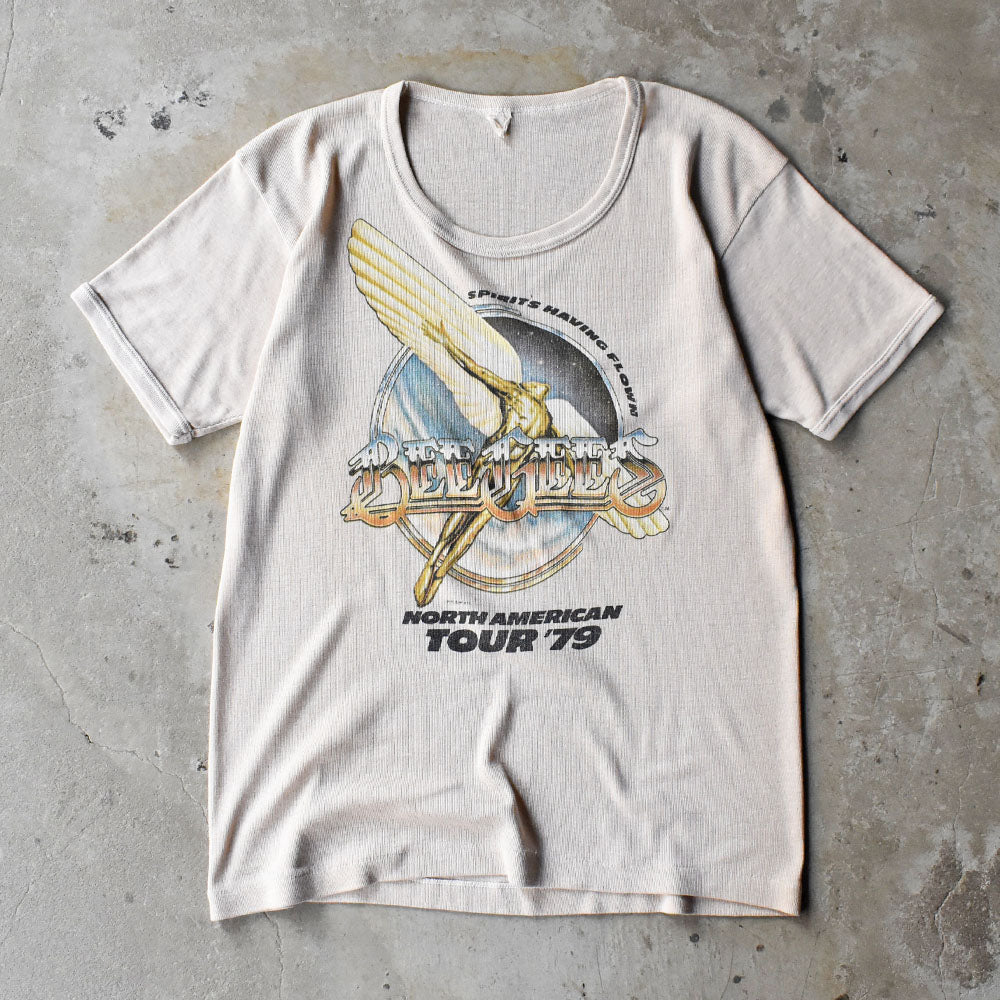 ビー・ジーズ North American Tour '79 天使グラフィック ツアーTシャツ 70年代 ヴィンテージ