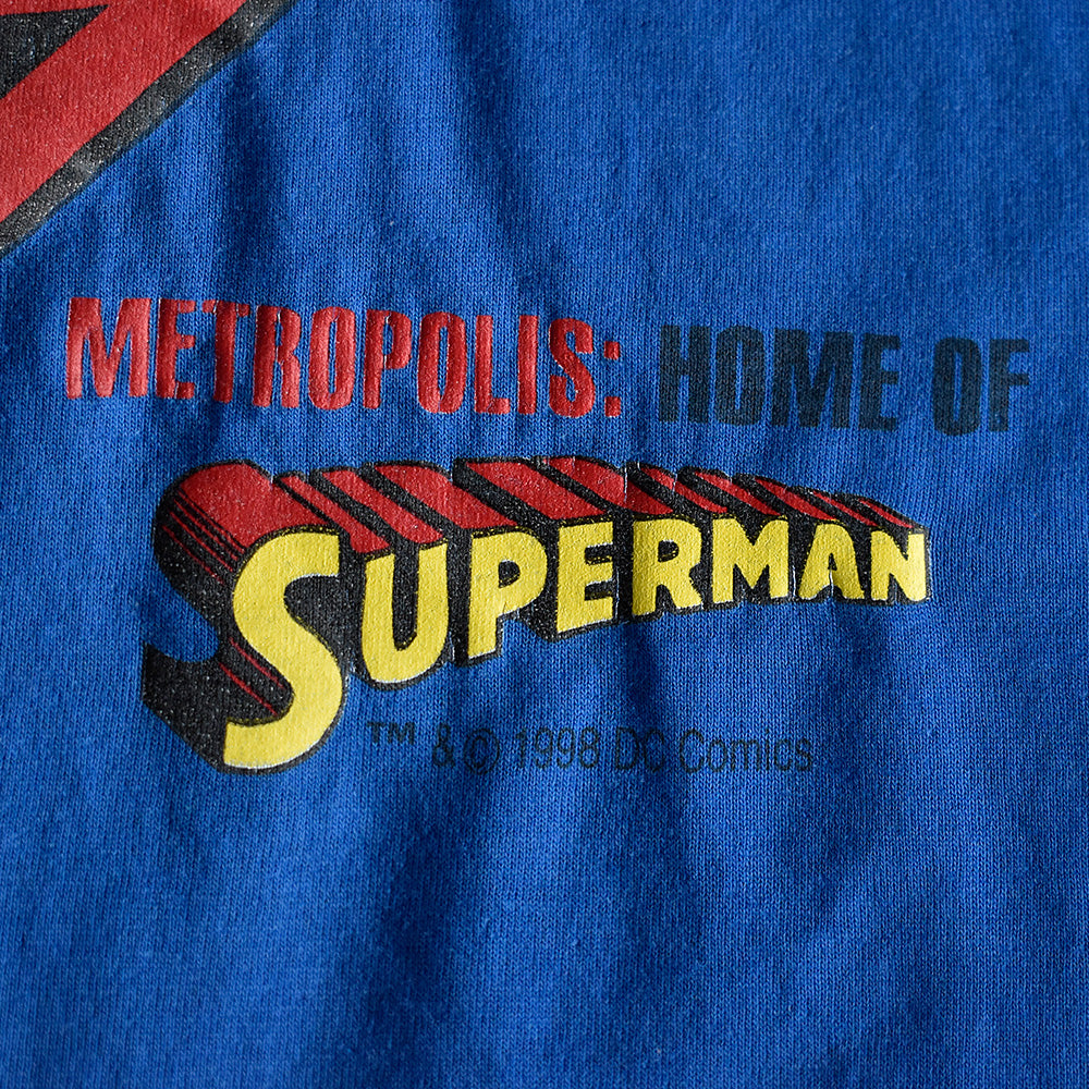 90’s DC comics “Superman” Tシャツ 250607H