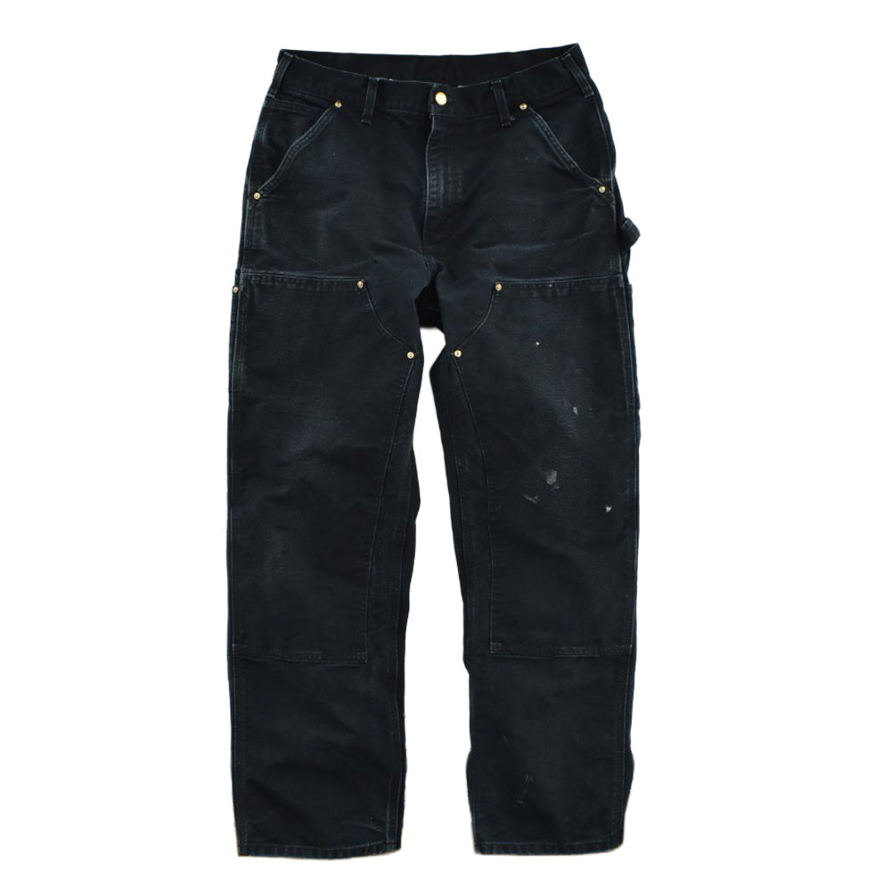Y2K Carhartt ダブルニー ダックペインターパンツ 黒 USA製260908H