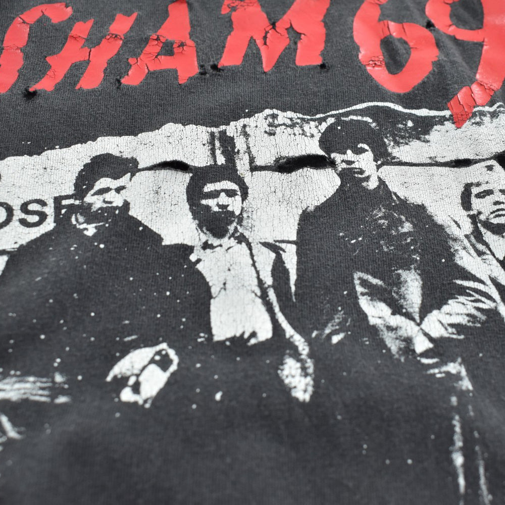 Y2K SHAM 69 "LIVE AND LOUD!!" パンク ロックTシャツ 260623H