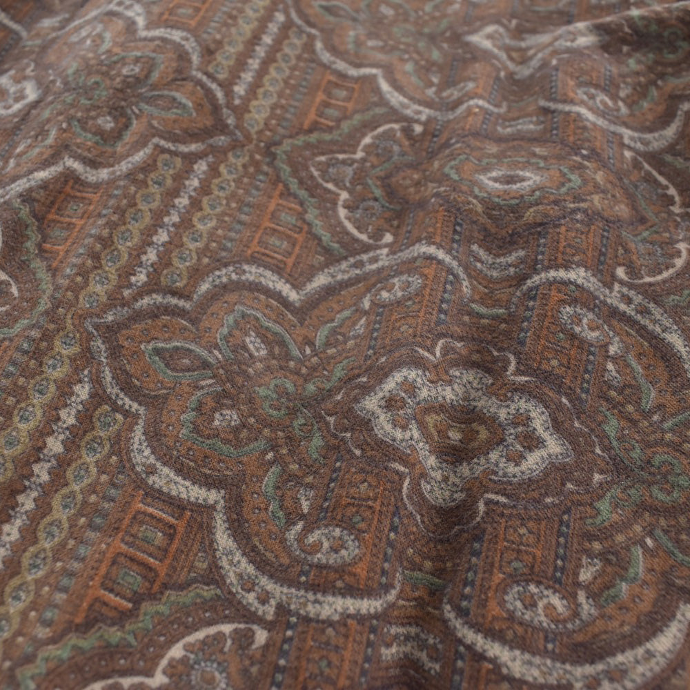 60’s E&W LOUNGE WEAR ペイズリー ショートガウン 261030H