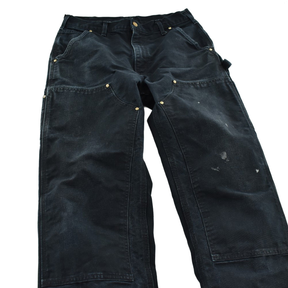 Y2K Carhartt ダブルニー ダックペインターパンツ 黒 USA製260908H