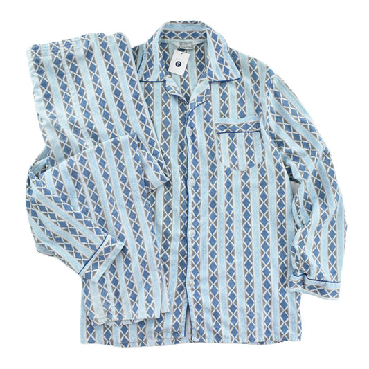 70’s ペイズリー柄 パジャマシャツ セットアップ 260224H