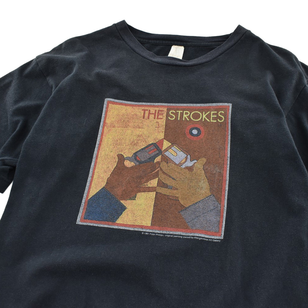 Y2K The Strokes "Room on Fire" ロックTシャツ 260814H