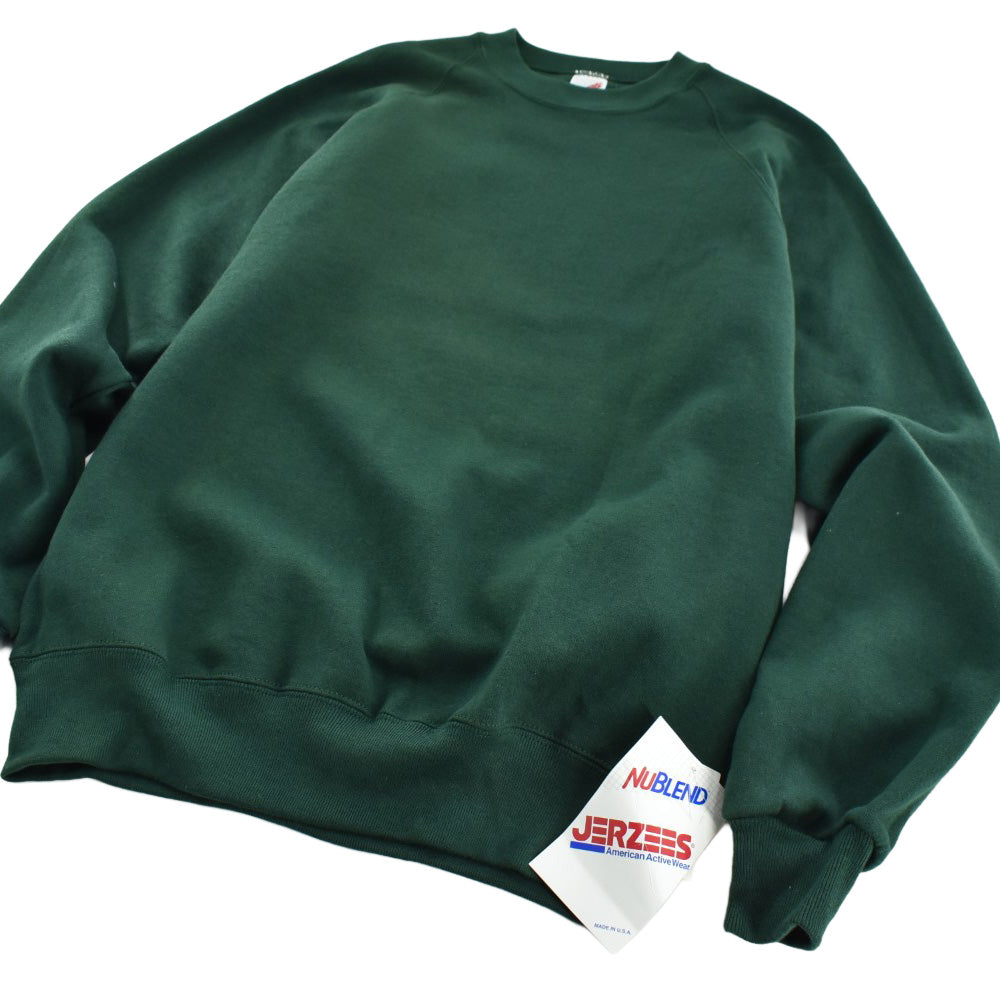 90's N.O.S. JERZEES 無地 ブランクスウェット USA製 260609H